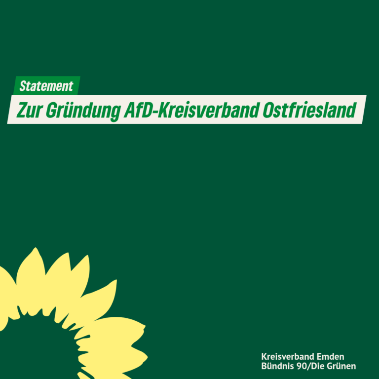 Statement zum AfD-Kreisverband in Ostfriesland